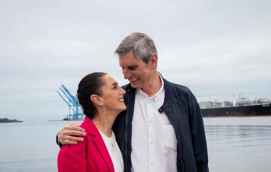 Claudia Sheinbaum anuncia su próxima boda con Jesús María Tarriba Unger.