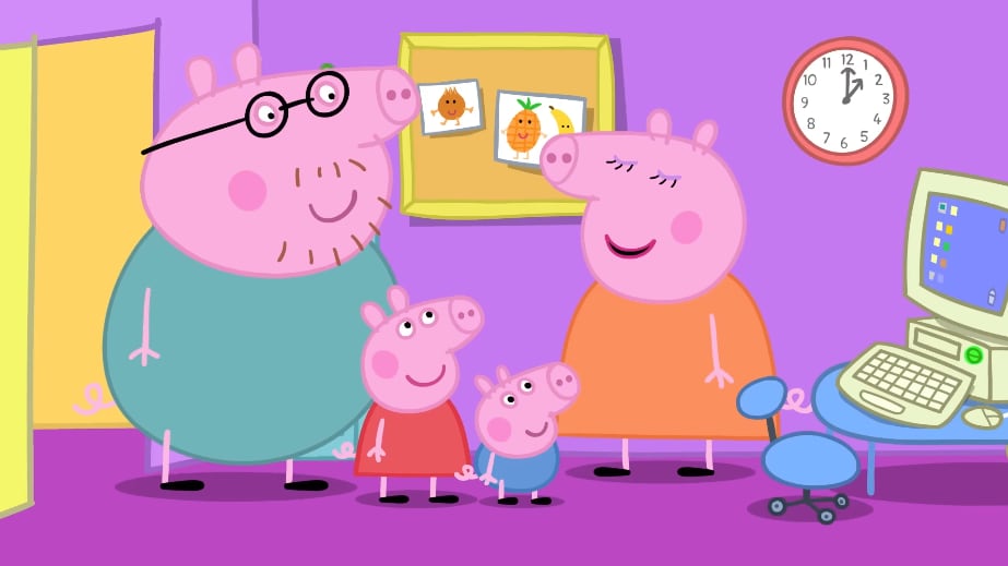 Peppa Pig por Día internacional de los Escritores