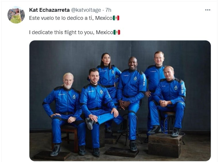 Tuit de Katya Echazarreta