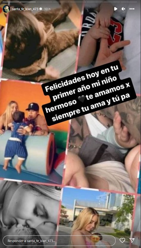 Santa Fe Klan le desea feliz cumpleaños a Luka, su hijo con Maya Nazor.
