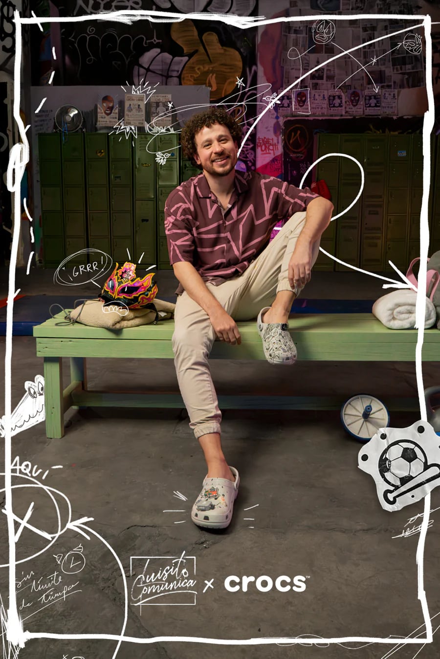 Crocs de Luisito Comunica