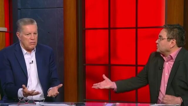 Encontronazo entre Ricardo Peláez y Jorge Pietrasanta.