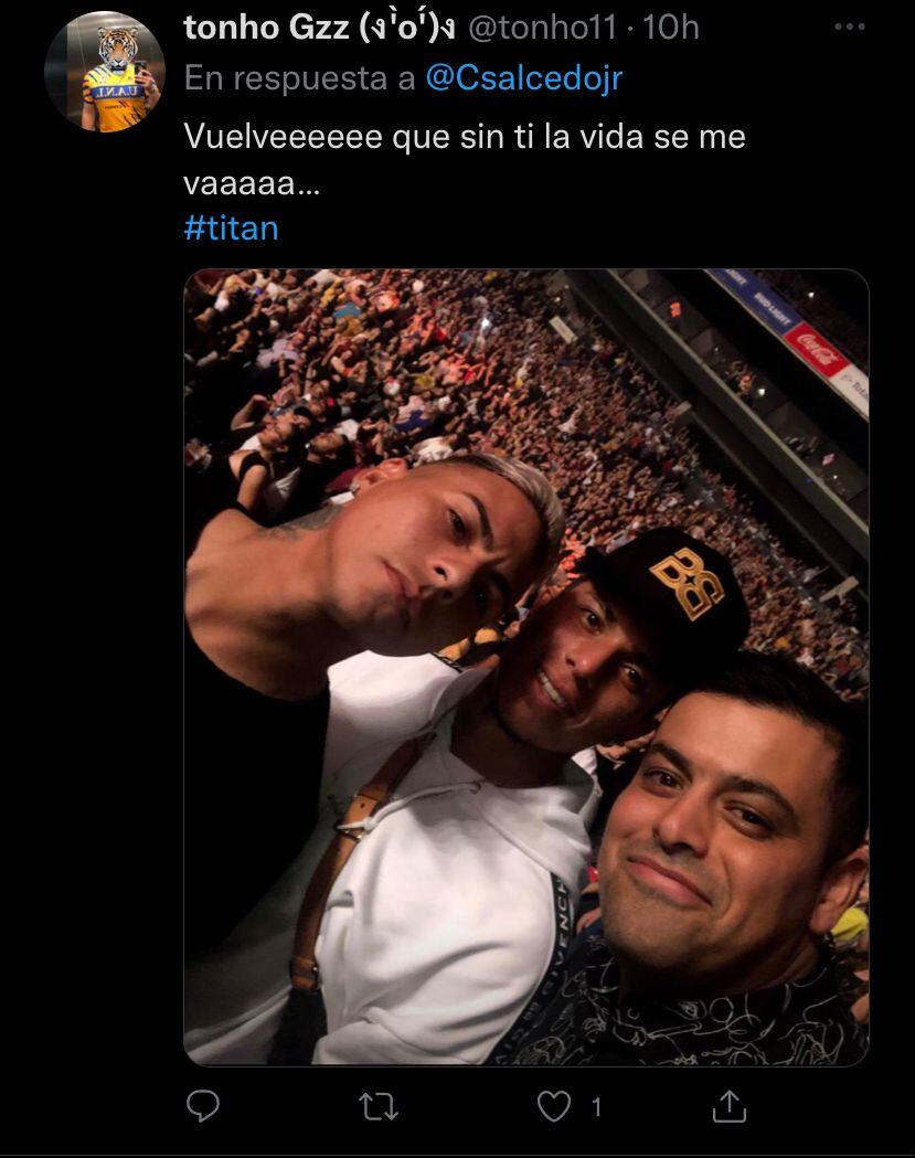 La afición de Tigres quiere de regreso a Carlos Salcedo en Nuevo León.