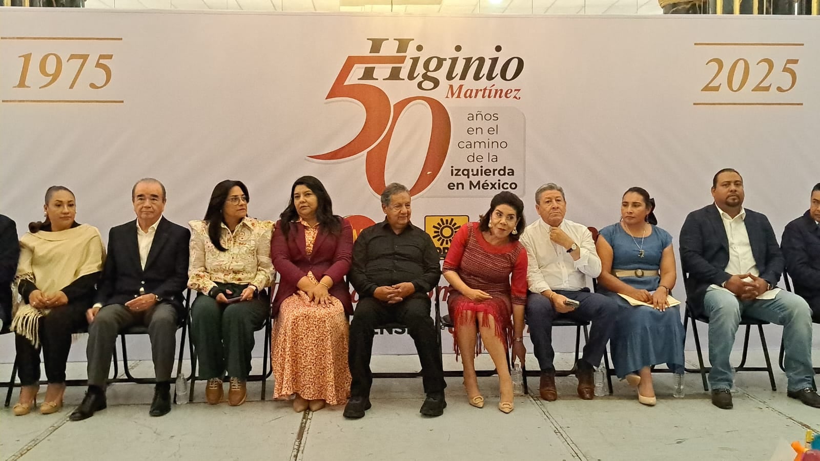 Higinio Martínez inició en Tultitlán gira por sus 50 años de carrera política