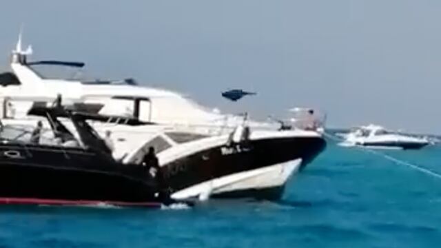 Rescate del Yate en Islas Mujeres