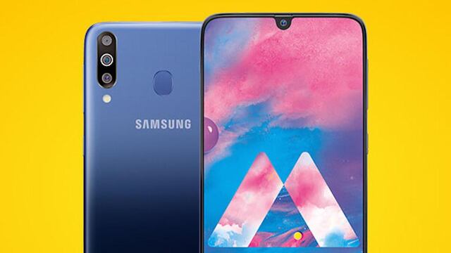 El nuevo Galaxy M30 de Samsung.