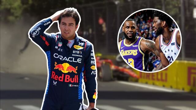 Estrella de la NBA sale en defensa de Checo Pérez: “¿qué carajo hizo Sainz?”.