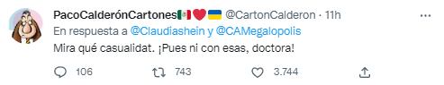 Paco Calderón critica a Claudia Sheinbaum por declaratoria de Contingencia Ambiental en CDMX