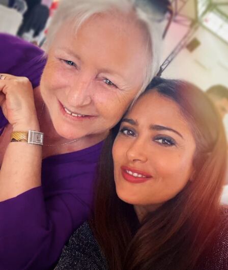 Salma Hayek junto a su cuñada Florence