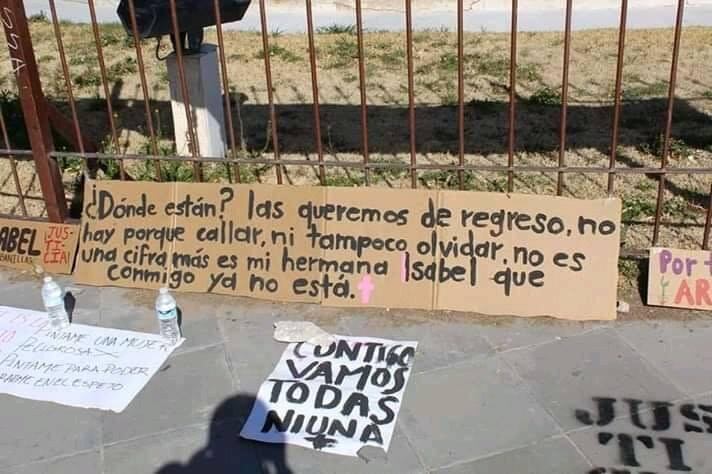 Exigen justicia para Isabel Cabanillas