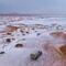 Desierto de Arabia Saudí se llena de granizo y nieve por primera vez en la historia (FOTOS)