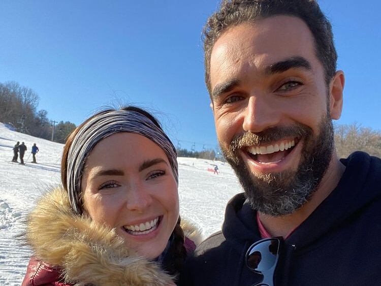 Ariadne Díaz y Marcus Ornellas.