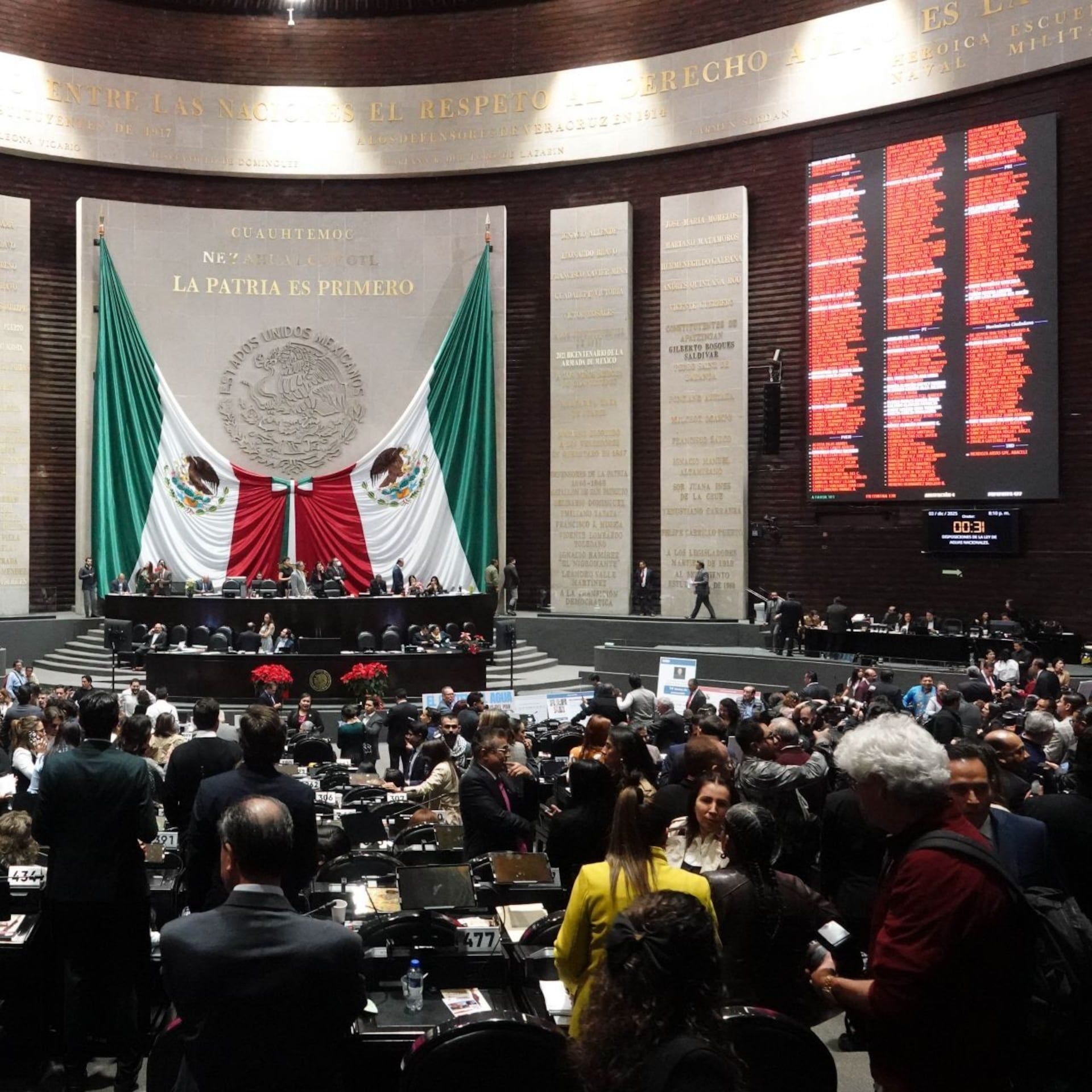 Cámara de Diputados analiza periodo extraordinario en enero por la reforma electoral