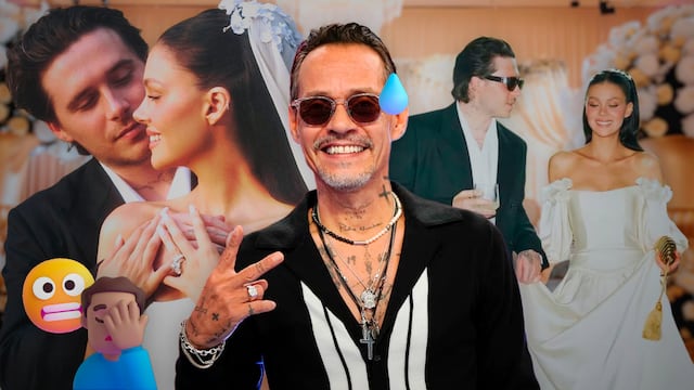 Marc Anthony habría provocado un momento de tensión en la boda de Brooklyn Beckham y Nicola Peltz