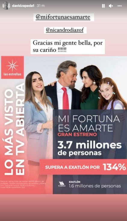 David Zepeda estrena telenovela