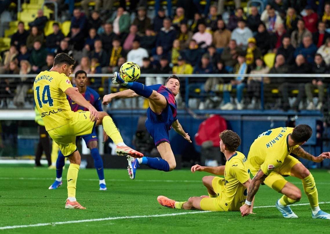 Robert Lewandowski, el delantero estrella del FC Barcelona.