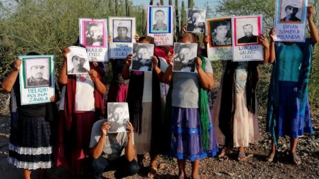 Familias de los yaquis desaparecidos