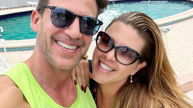 Jorge Aravena y Alicia Machado