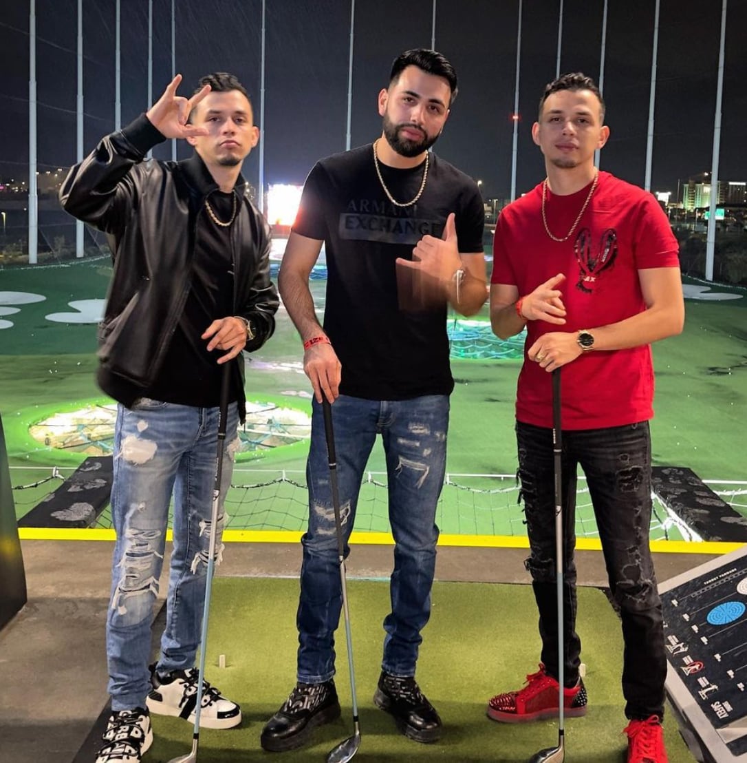 César Parra, Cristhian Parra y Carlos Parra, de Los Parras