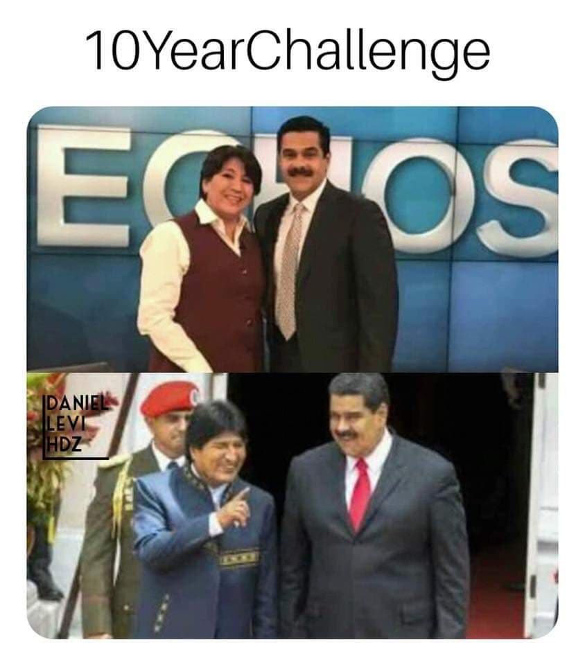 memes Javier Alatorre y Nicolás Maduro