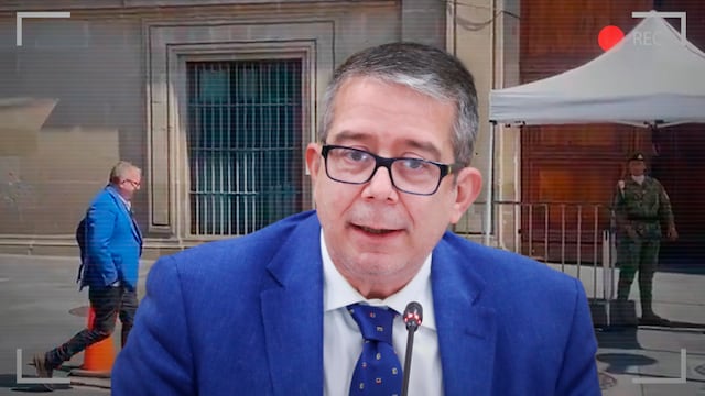Villamil llega a Palacio Nacional tras vergonzoso error de Infodemia