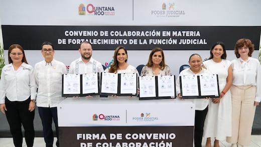 Quintana Roo firma primer convenio en México con juezas y jueces electos para fortalecer la justicia
