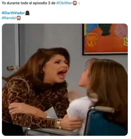 Usuarios reaccionan al reencuentro entre Obi-Wan Kenobi y Darth Vader