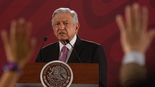 Conferencia matutina de Andrés Manuel López Obrador.