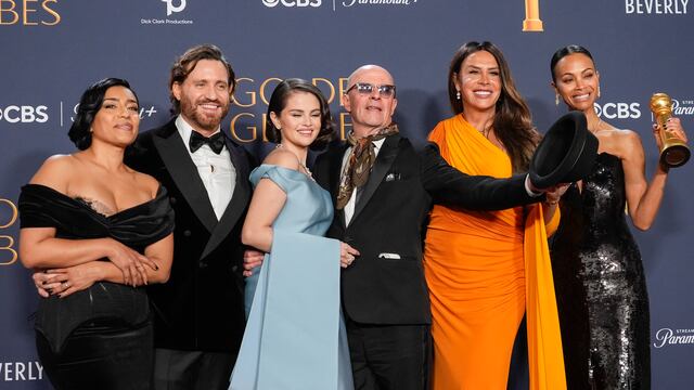 Elenco de Emilia Pérez en los Globos de Oro 2025