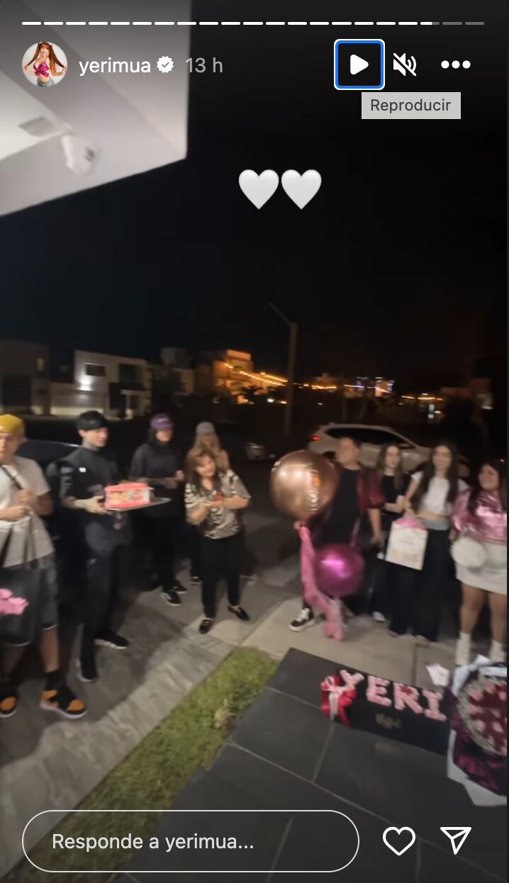 Cry sorprende a Yeri Mua en su cumpleaños