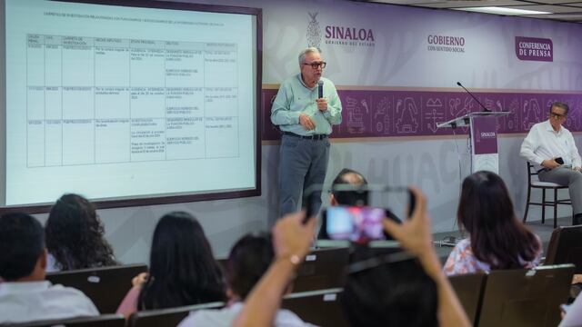 Rubén Rocha, gobernador de Sinaloa