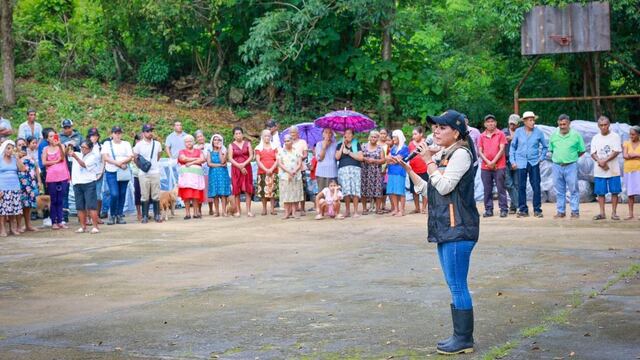 Evelyn Salgado recorrió la región de la Costa Grande de Guerrero