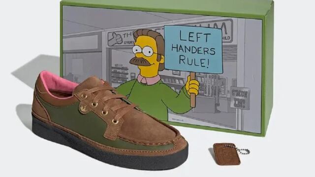 Adidas lanza tenis de 'Ned Flanders'