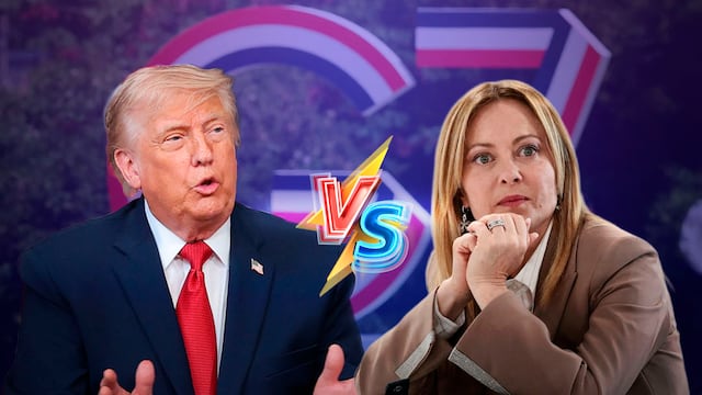 Donald Trump arremete contra Giorgia Meloni tras polémica por foto en el G7