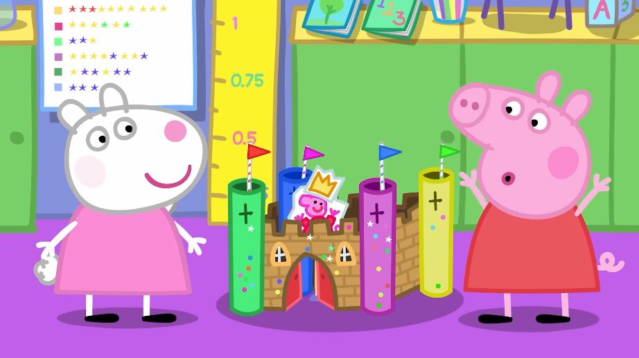 Peppa Pig juega a ser la reina