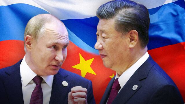 Xi Jinping visita en Rusia a Vladimir Putin