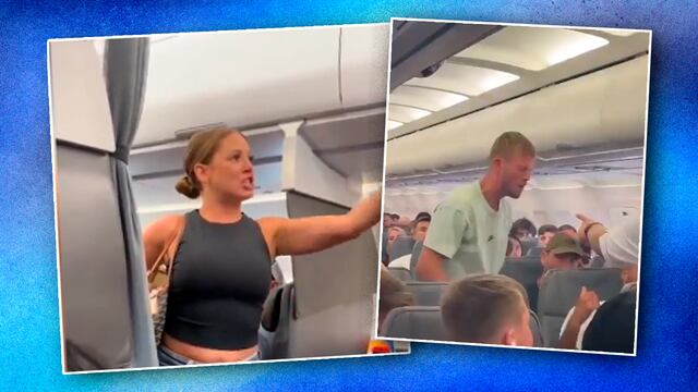 En días recientes una mujer y un hombre han tenido episodios de crisis en aviones