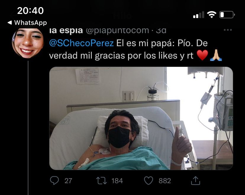 Pío Galindo, aficionado de Checo Pérez y la Fórmula 1.