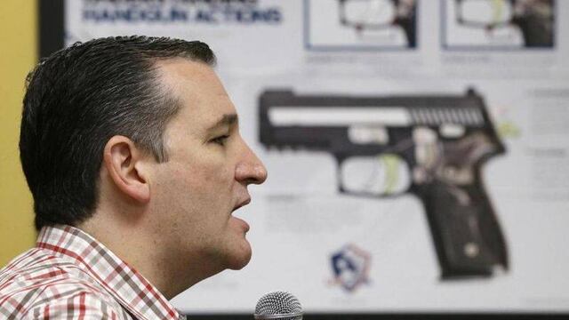 El senador Ted Cruz
