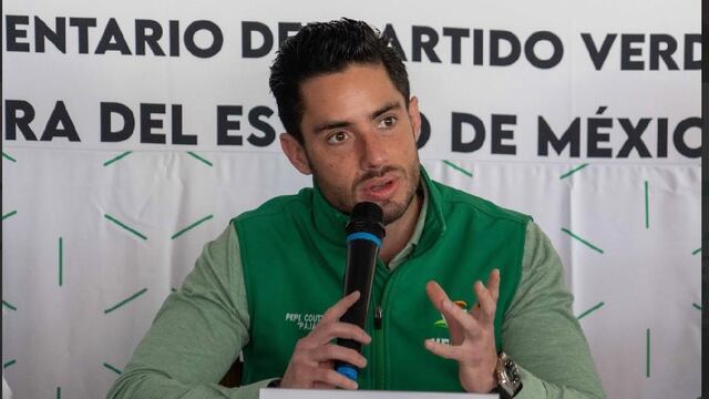 Pepe Couttolenc, dirigente del Partido Verde en Edomex