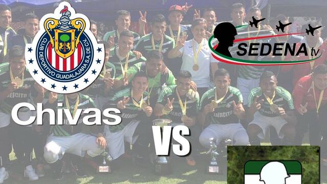 El Ejército Mexicano jugará un partido amistoso ante las Chivas