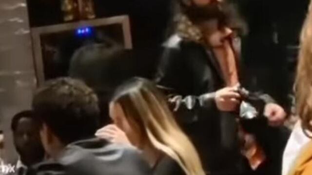 Christian Nodal y misteriosa rubia