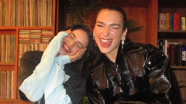 ¿Nueva canción de Dua Lipa con Rosalía? Una foto emociona a sus fans