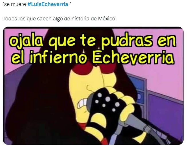 Memes por la muerte de Luis Echeverría Álvarez