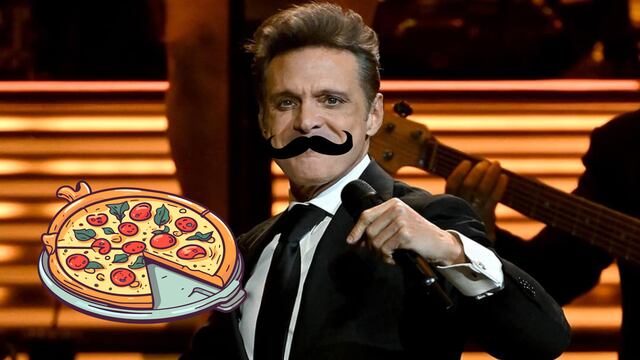 Luis Miguel es captado por Michelle Salas haciendo pizzas
