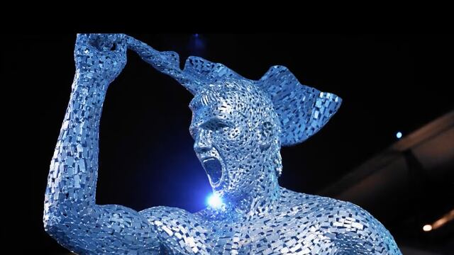 Estatua del Kun Aguero