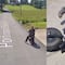 Google Street View captó este curioso accidente