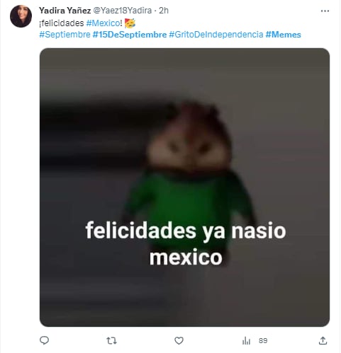 Memes por el 15 de septiembre