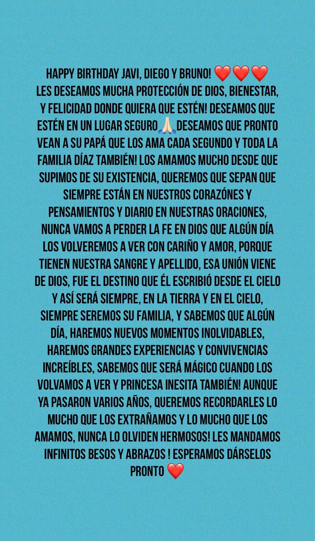 Publicación de Twitter