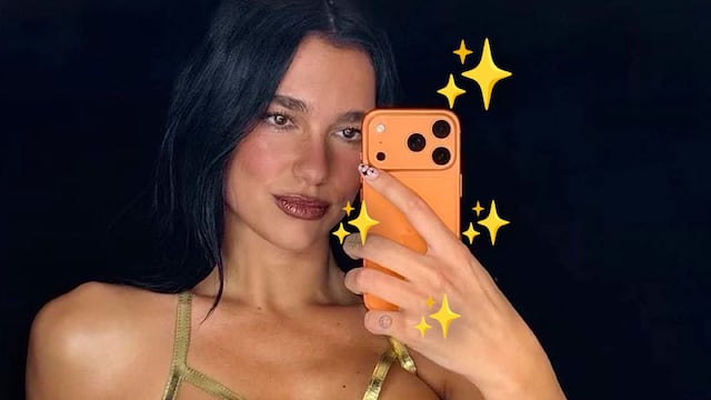 Dua Lipa prueba antes que nadie el nuevo iPhone 17 PRO